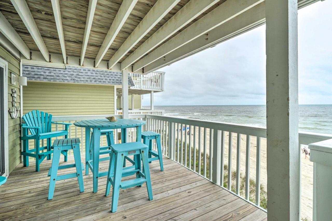 Ocean Dunes Kure Beach Condo With Balcony And Pool Exterior photo