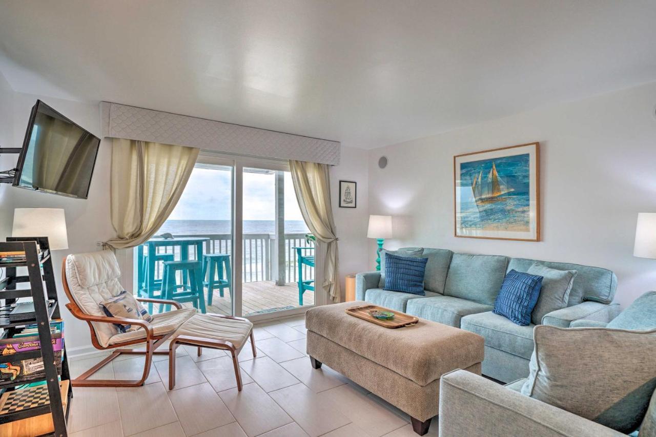 Ocean Dunes Kure Beach Condo With Balcony And Pool Exterior photo