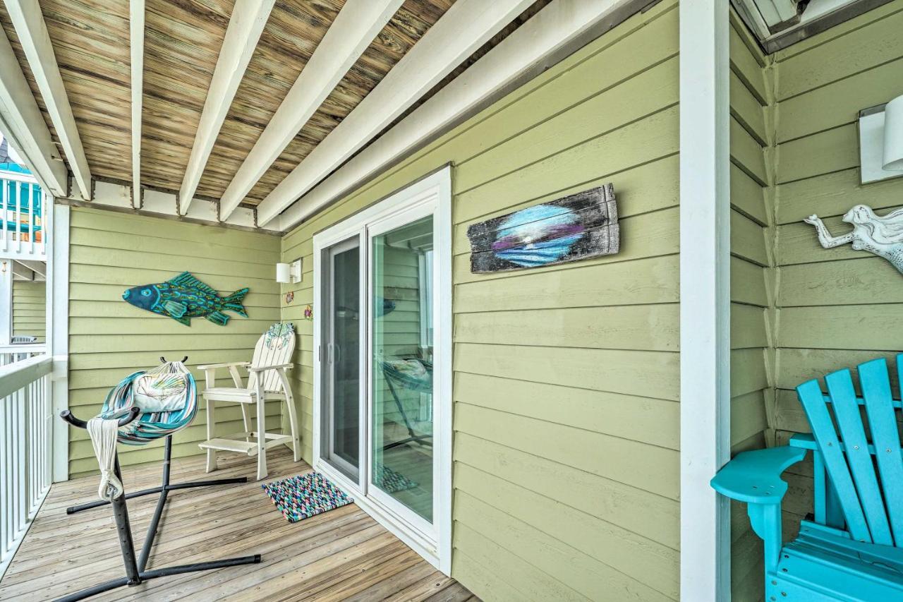 Ocean Dunes Kure Beach Condo With Balcony And Pool Exterior photo