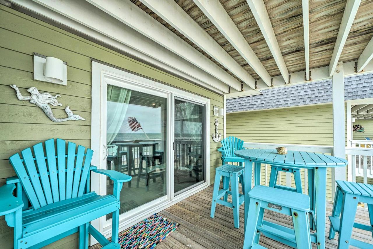 Ocean Dunes Kure Beach Condo With Balcony And Pool Exterior photo